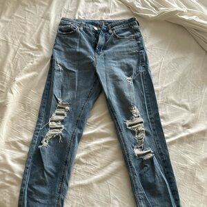 Target wild fable high rise mom Jean